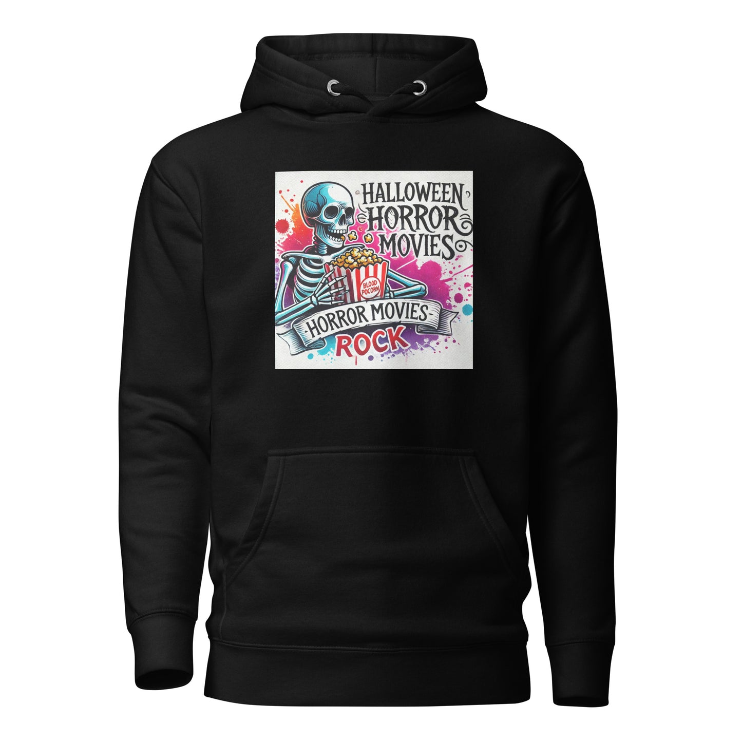 Halloween Movies Popcorn Hoodie