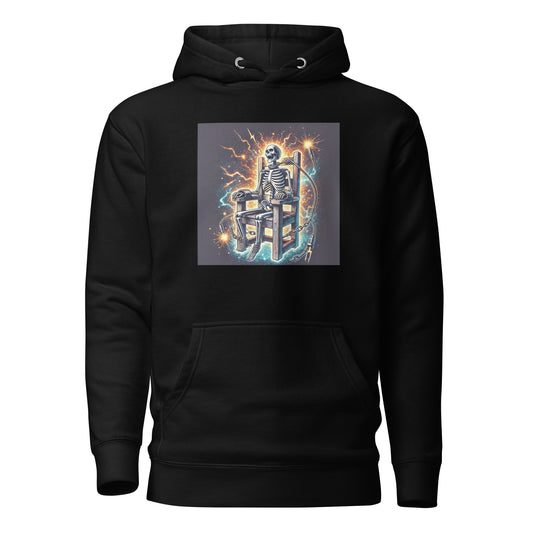 Halloween Skeleton Electric Chair Hoodie