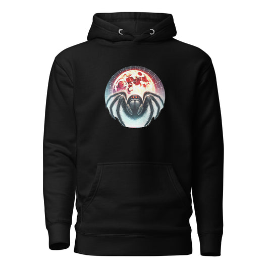 Scary Spider with Moon Hoodie