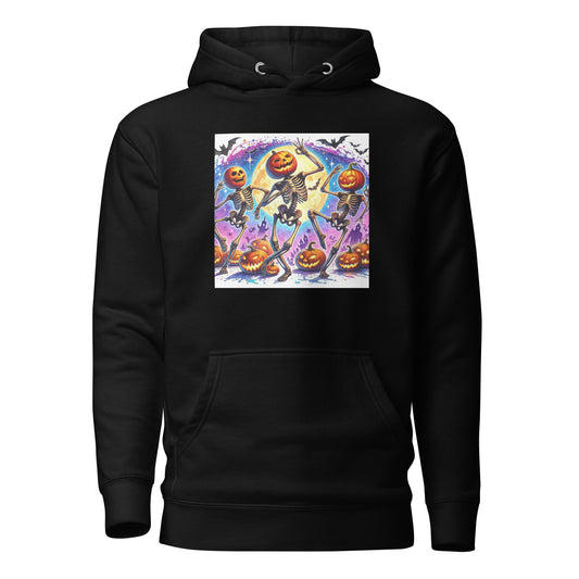 Skeleton Pumpkin Heads Hoodie