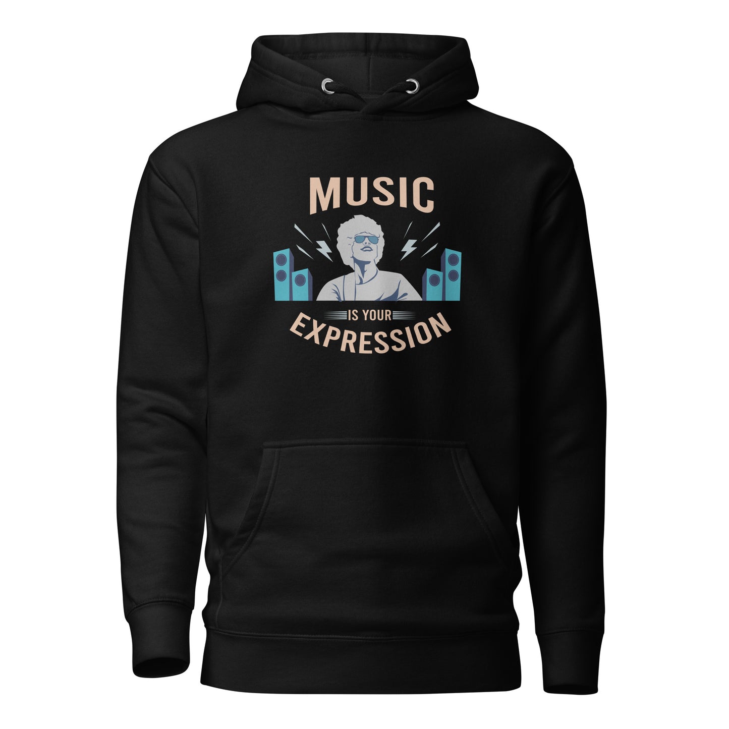 Music is your Expression Hoodie