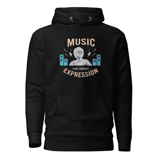 Music is your Expression Hoodie