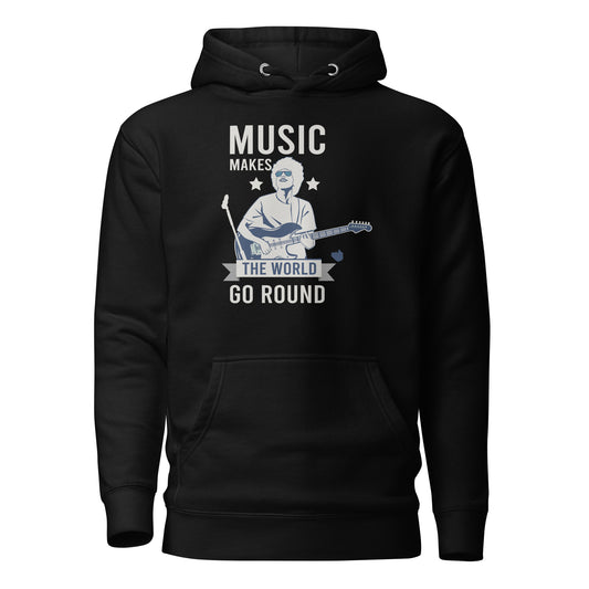 Music Makes The World Go Round Hoodie