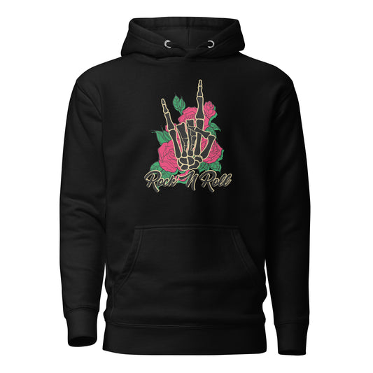 Rock and Roll Roses Hoodie