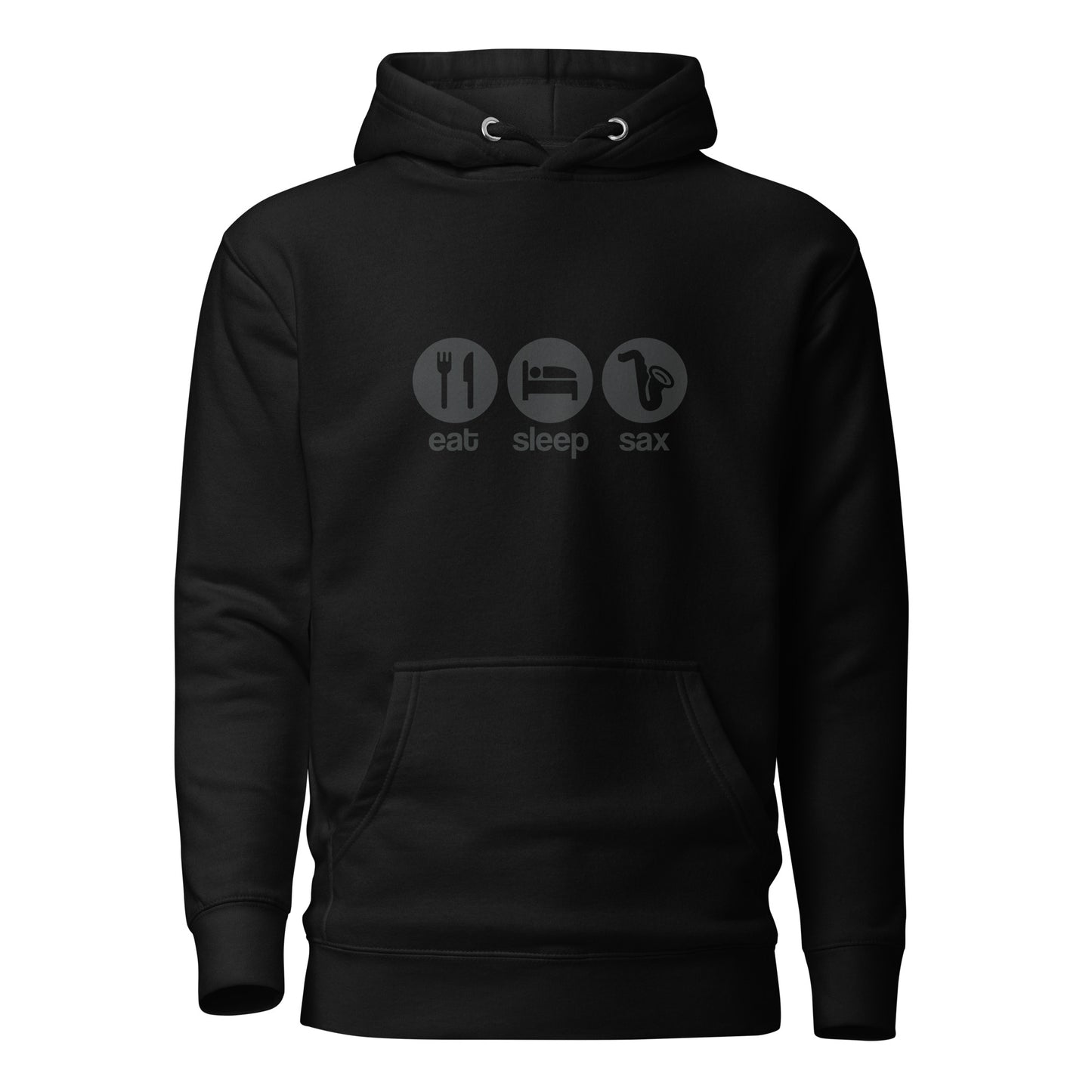 Eat, Sleep, Sax Hoodie