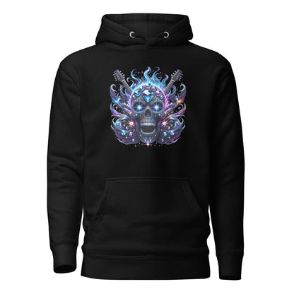 Diamond Skull Bling Hoodie