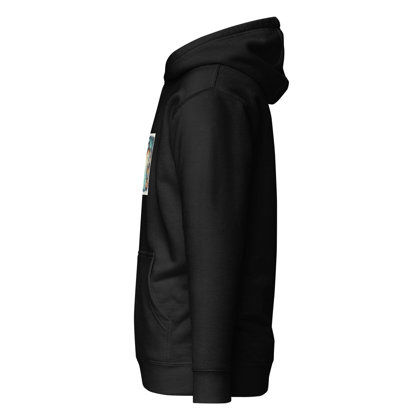 Glowing Ghost with Witch Hat Hoodie