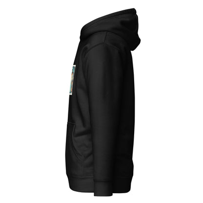 Glowing Ghost with Witch Hat Hoodie