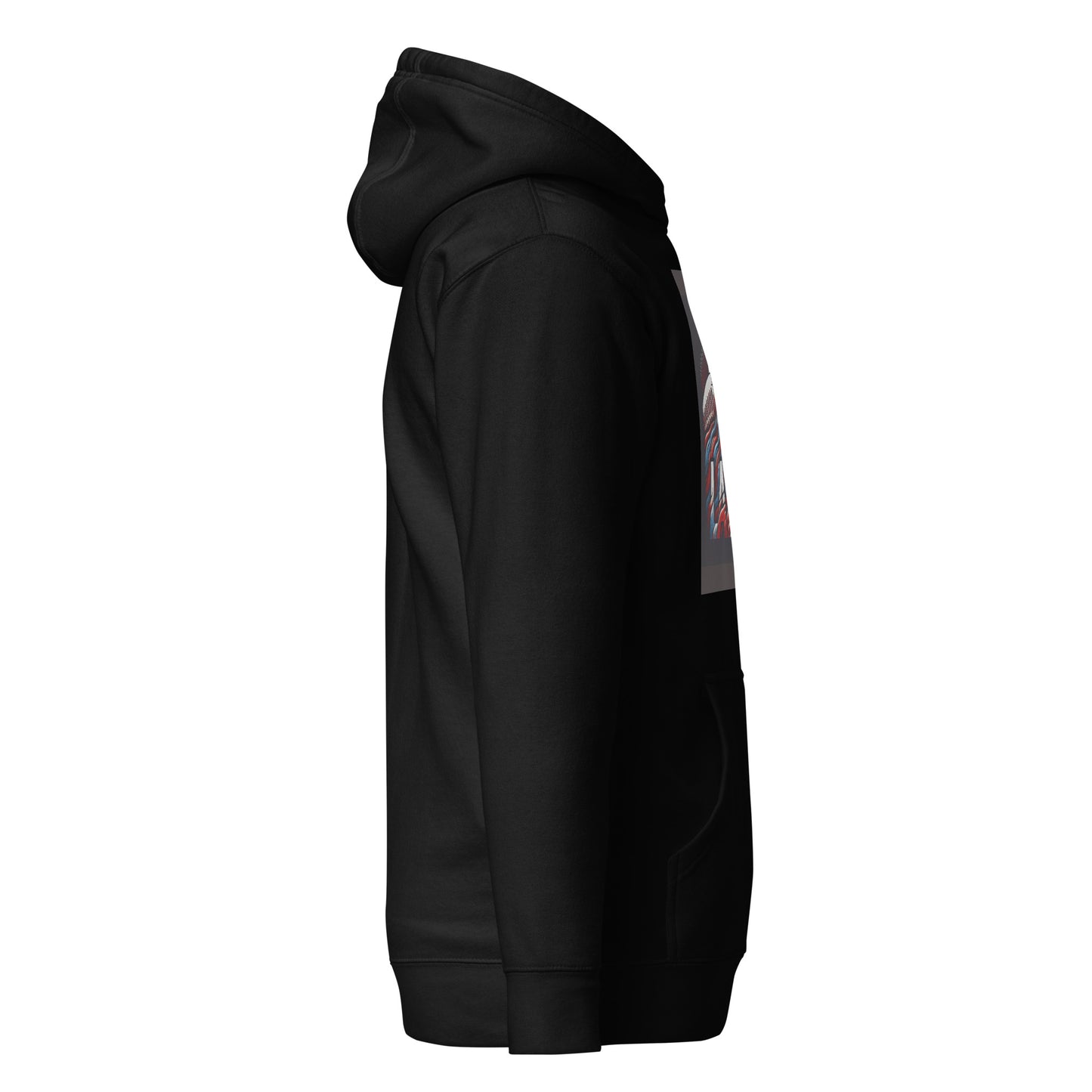Patriotic LA28 Logo with Los Angeles Memorial Coliseum Outline Hoodie