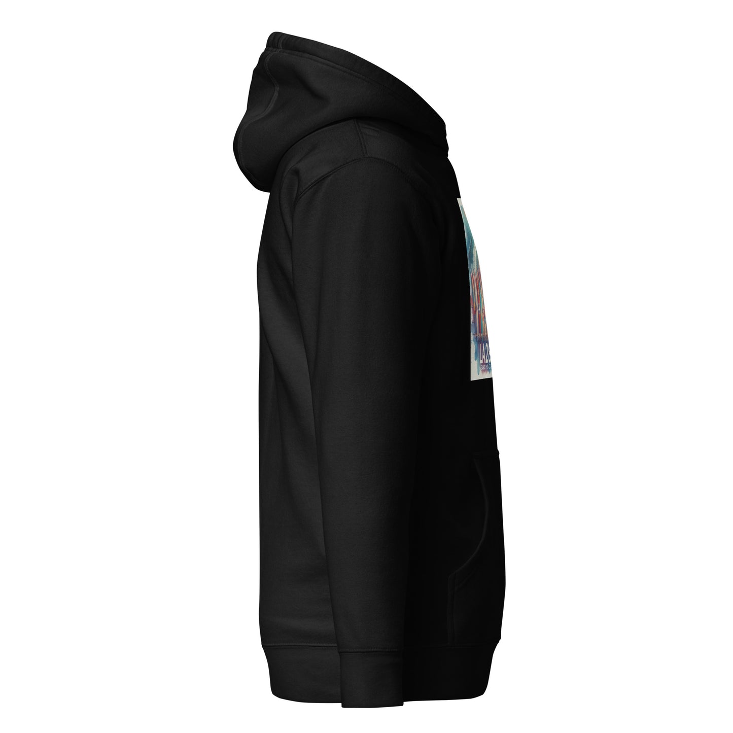 Surreal LA28 Surfboard Quiver Art Print - Santa Monica Beach Hoodie