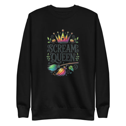 Scream Queen Halloween Sweatshirt