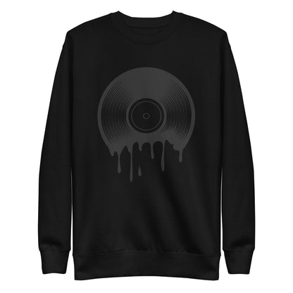 Melting Vinyl Sweatshirt