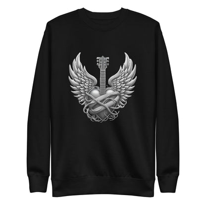 Guitar Angel Wings Sweatshirt