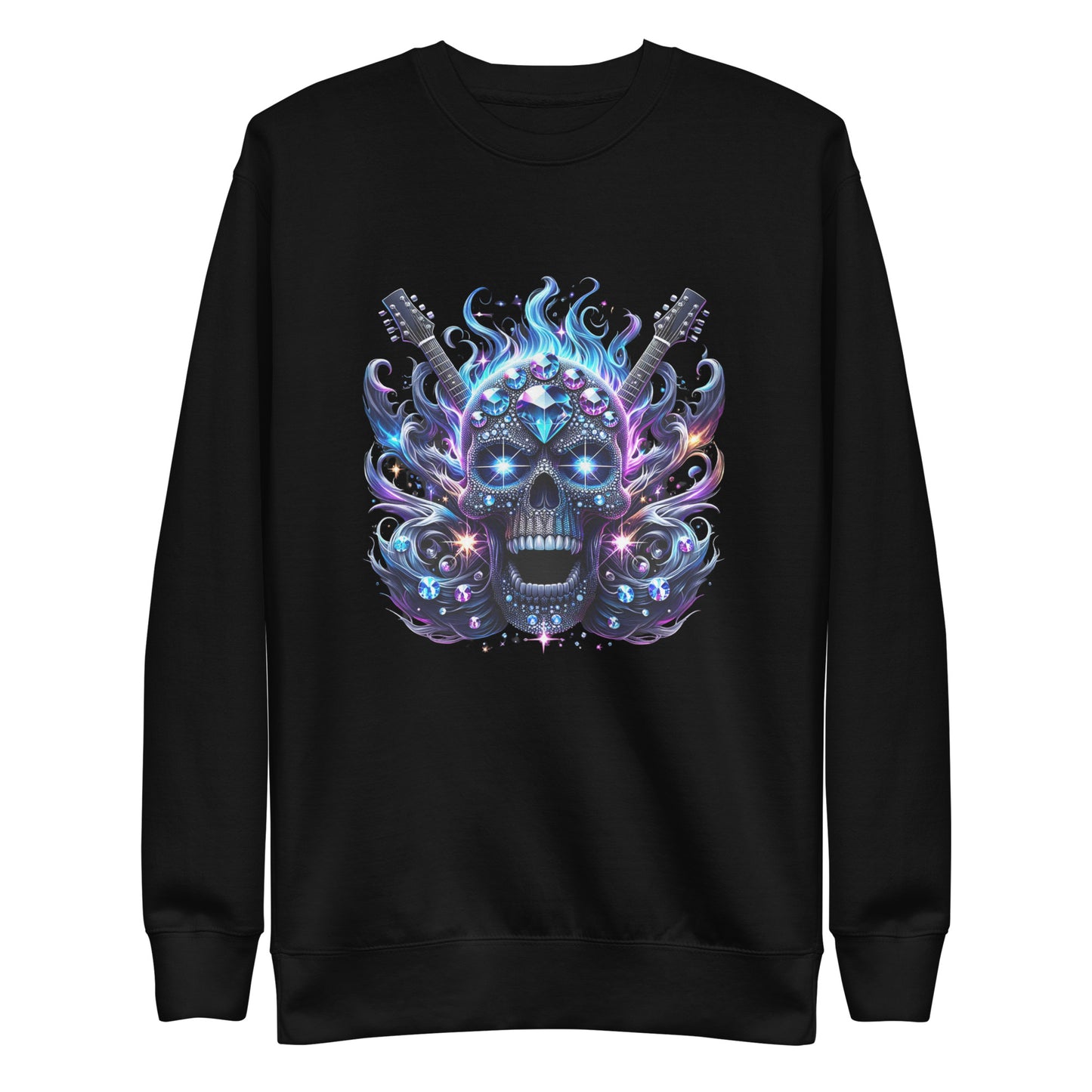 Diamond Skull Bling Sweatshirt