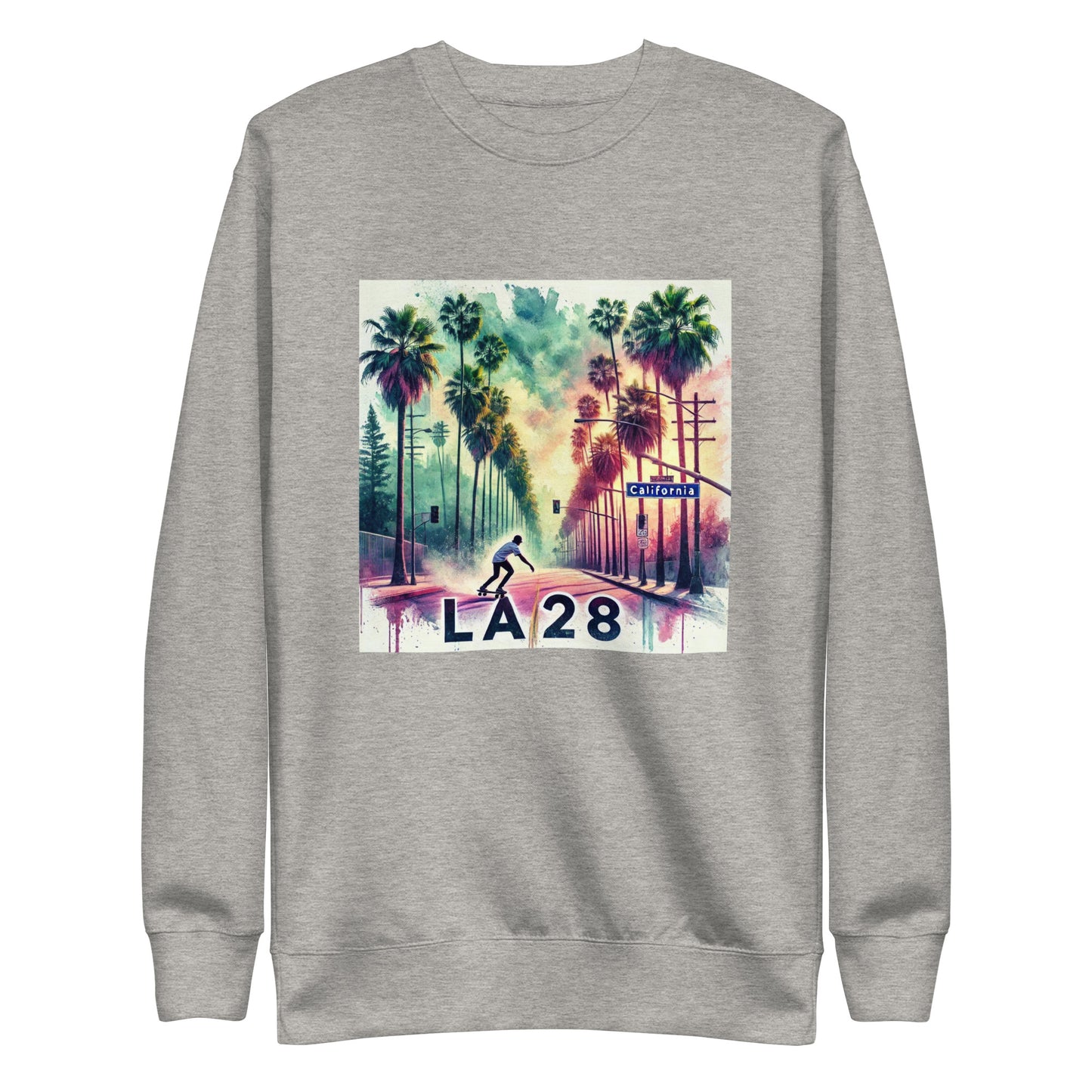 LA28 Archery Competition Watercolor Print Team USA Sweatshirt
