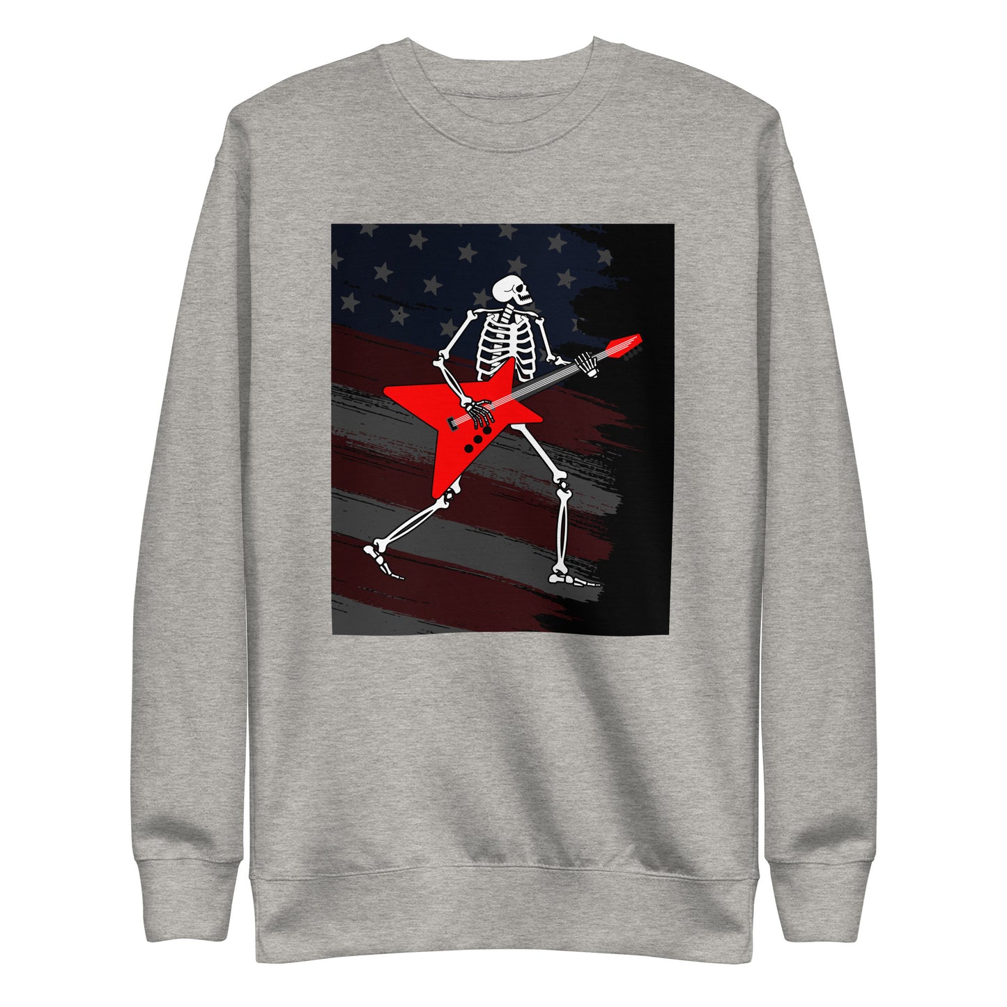 American Guitarist Skeleton Sweatshirt