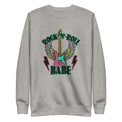 Rock And Roll Babe Sweatshirt