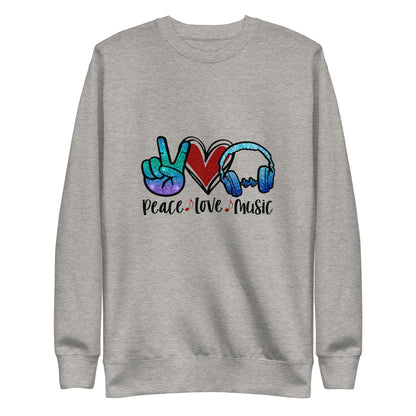 Peace Love Music Sweatshirt