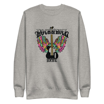 Rock and Roll Babe Wings Sweatshirt