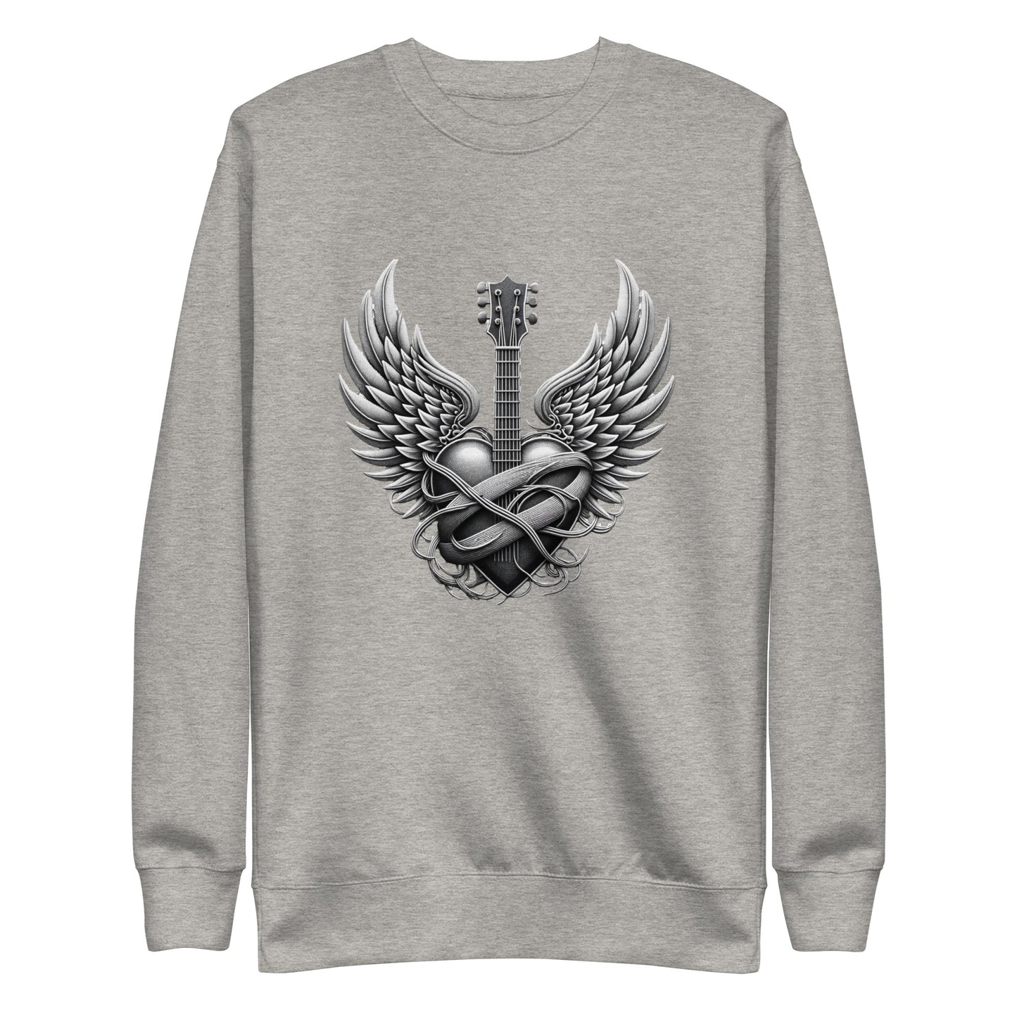 Guitar Angel Wings Sweatshirt