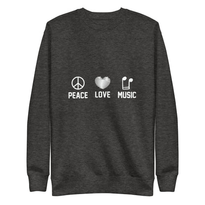 Peace Love Music Sweatshirt