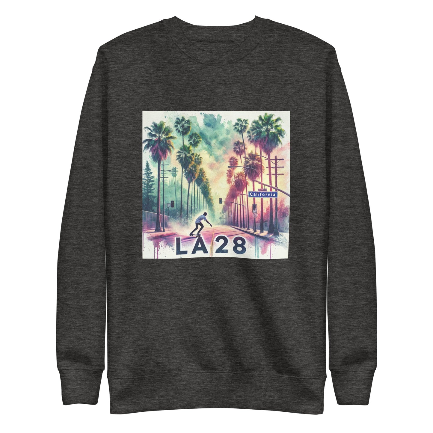LA28 Archery Competition Watercolor Print Team USA Sweatshirt