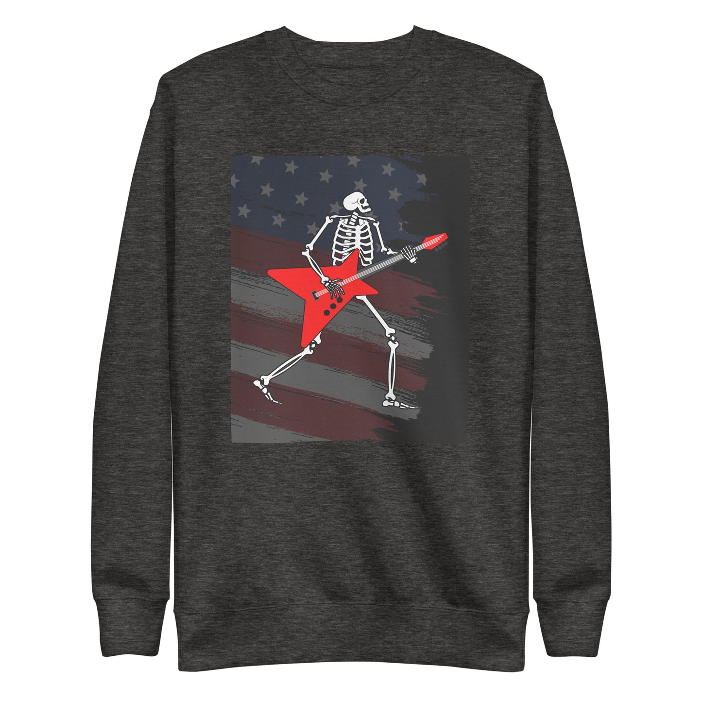 American Guitarist Skeleton Sweatshirt