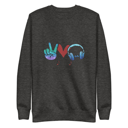 Peace Love Music Sweatshirt