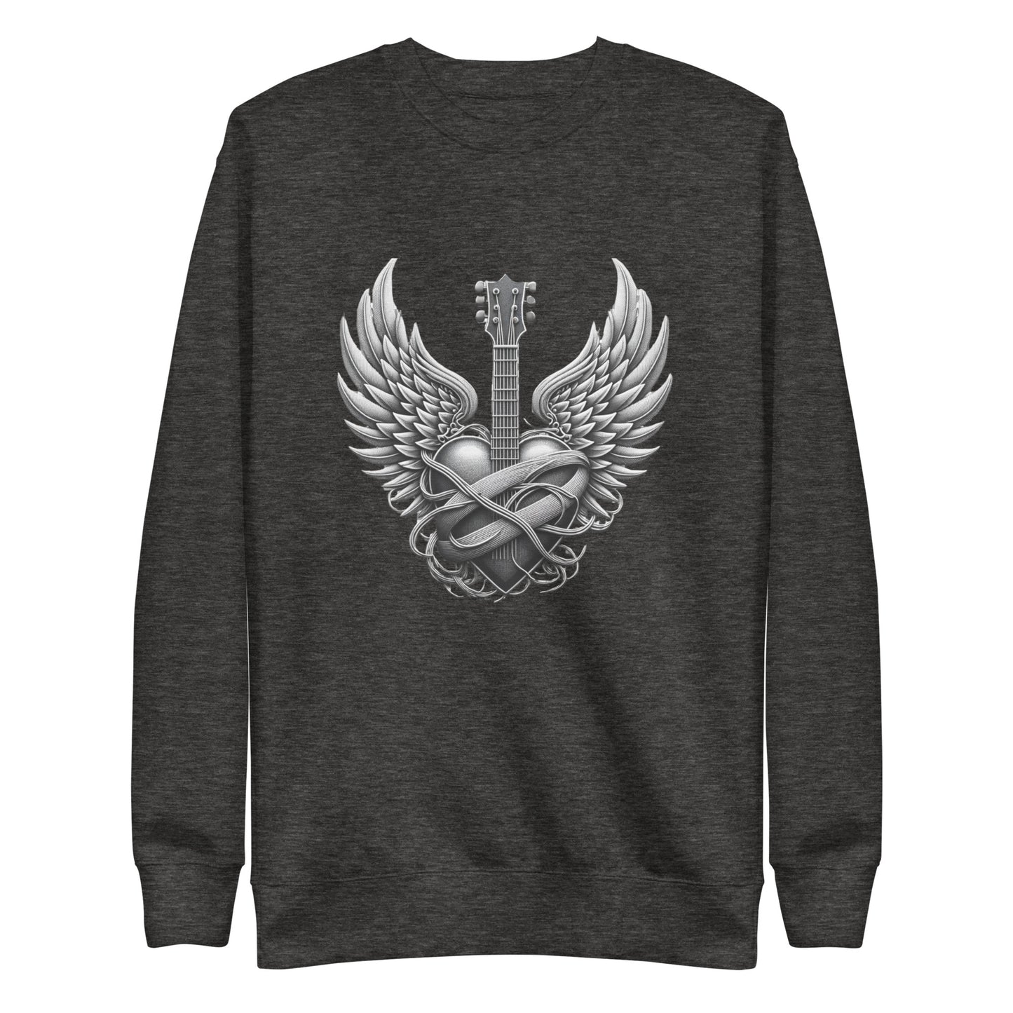Guitar Angel Wings Sweatshirt