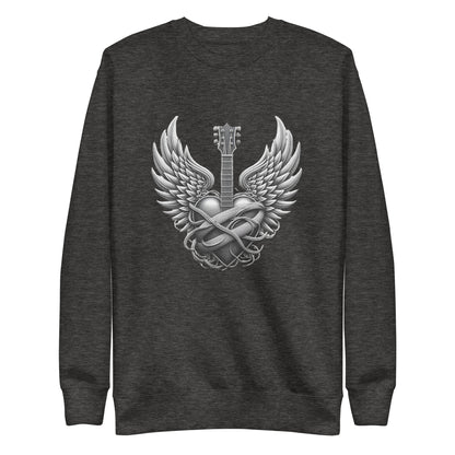 Guitar Angel Wings Sweatshirt