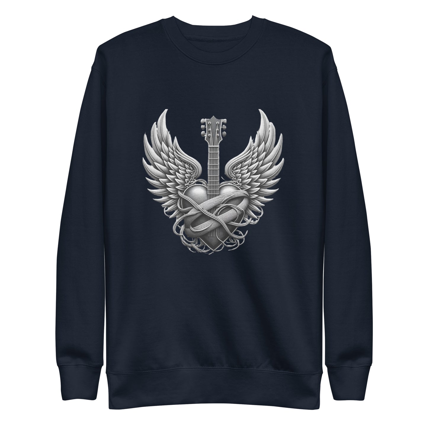 Guitar Angel Wings Sweatshirt