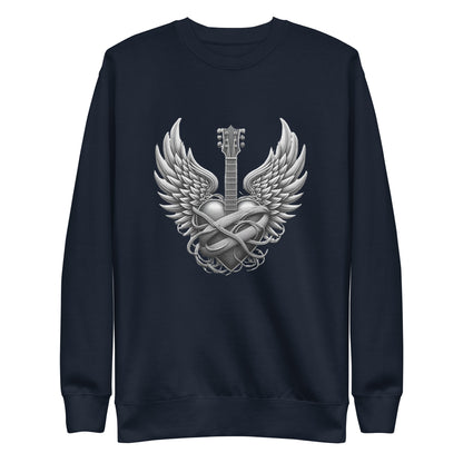 Guitar Angel Wings Sweatshirt
