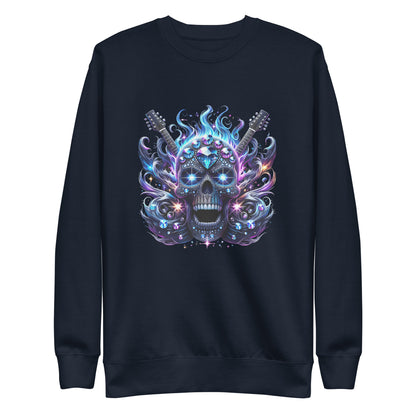 Diamond Skull Bling Sweatshirt