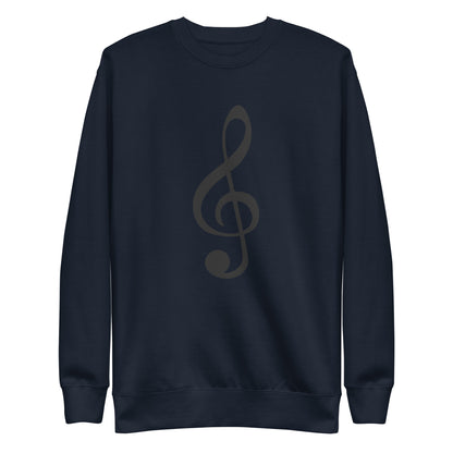 Treble Clef Musician Sweatshirt