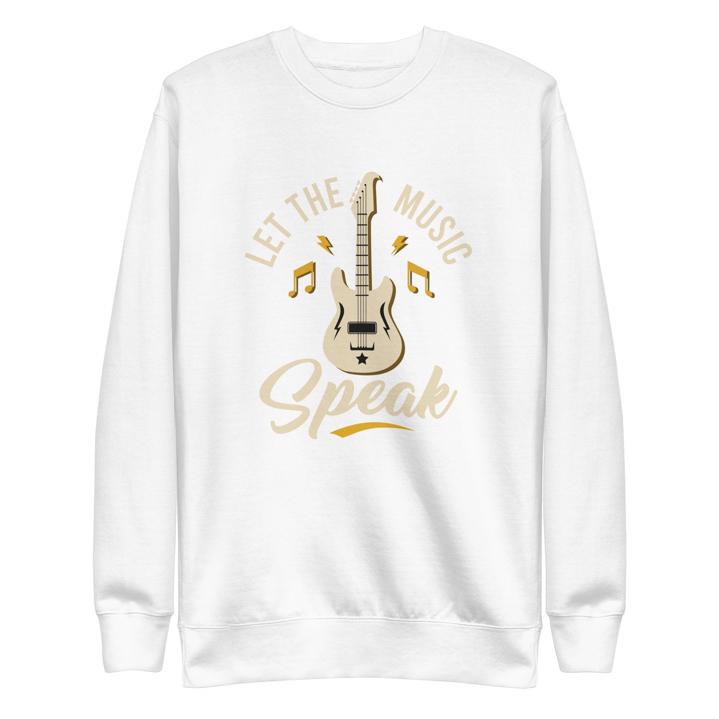 Let The Music Speak Sweatshirt