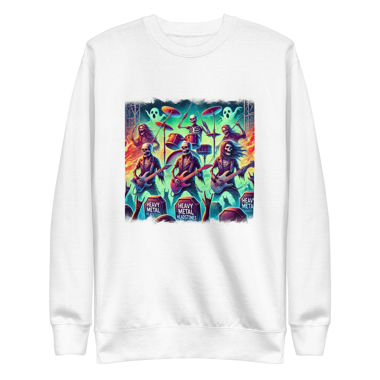 Heavy Metal Headstones Sweatshirt