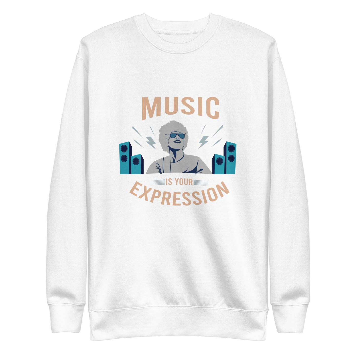 Music is your Expression Sweatshirt