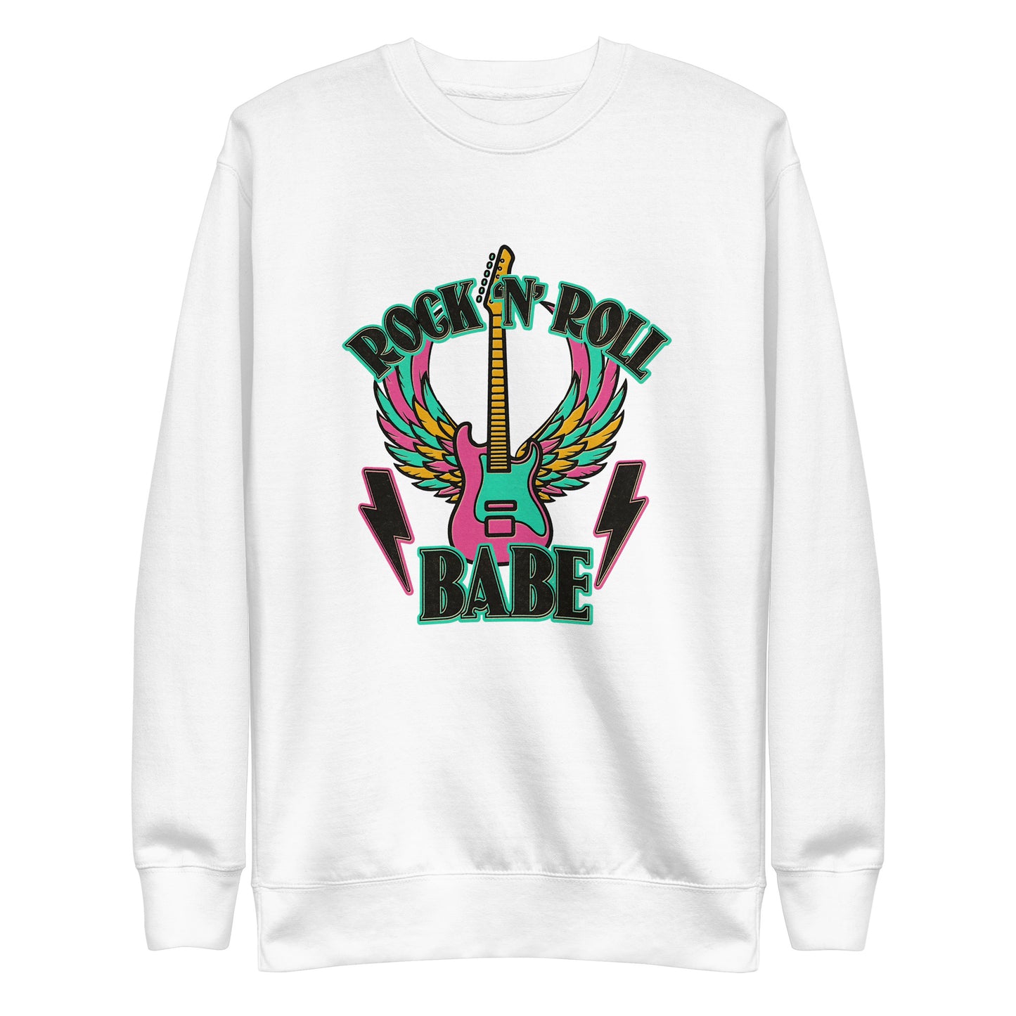 Rock And Roll Babe Sweatshirt