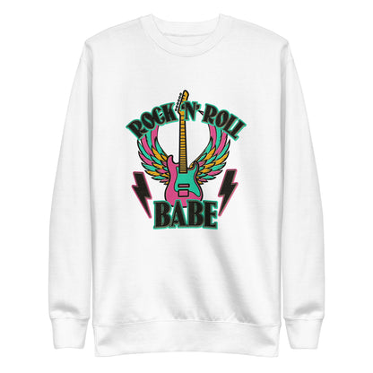 Rock And Roll Babe Sweatshirt