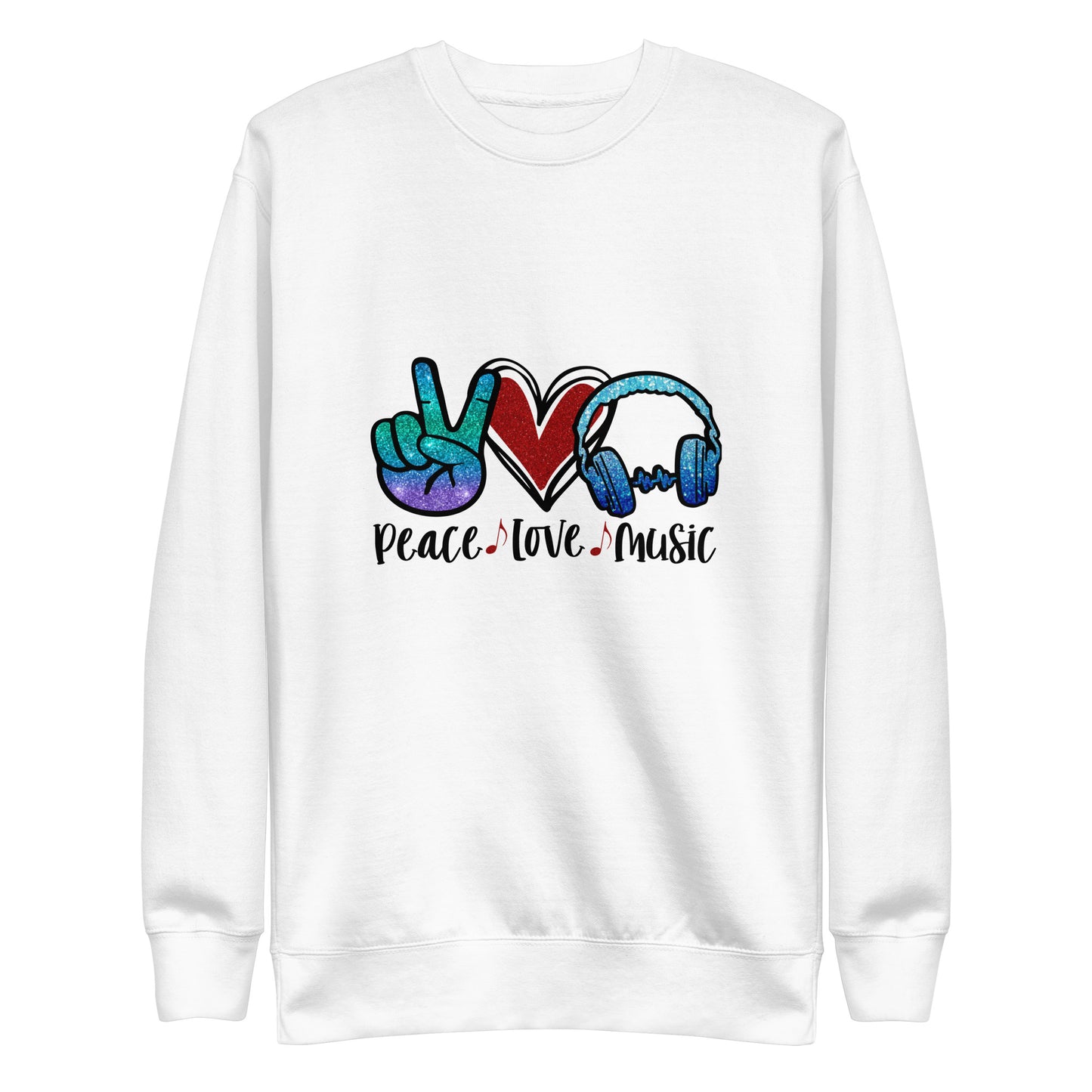 Peace Love Music Sweatshirt