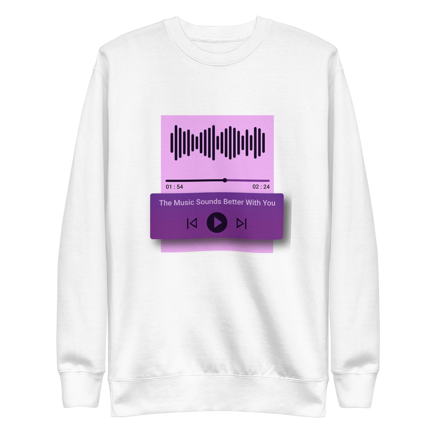 The Music Sounds Better With You Sweatshirt