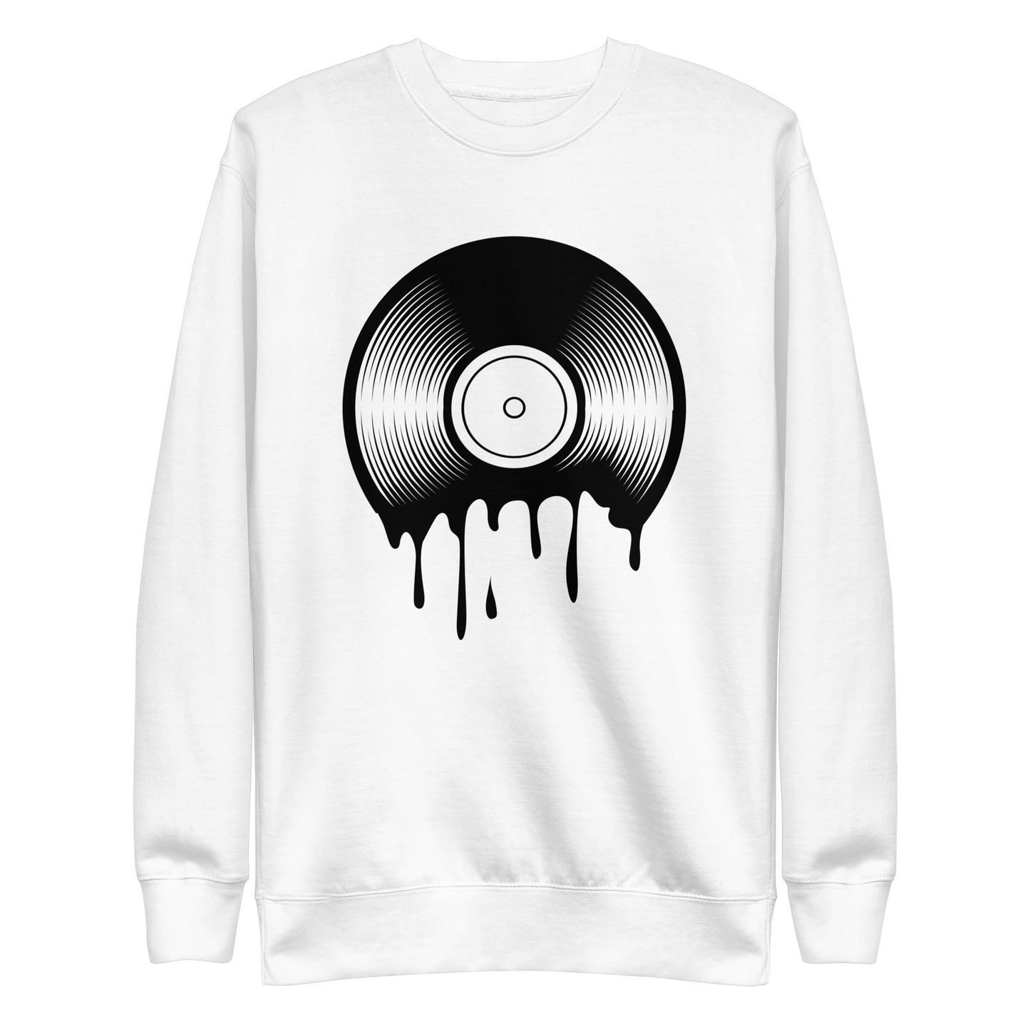 Melting Vinyl Sweatshirt