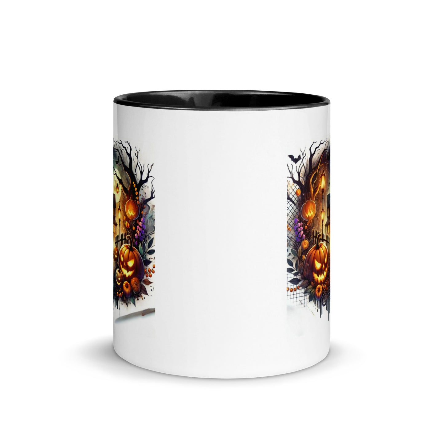 Halloween Scary House Color Mug