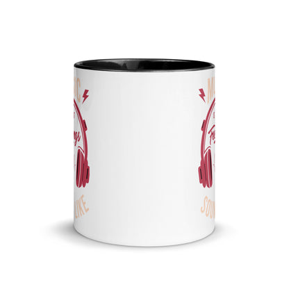Music is What Feelings Sound Like Color Mug