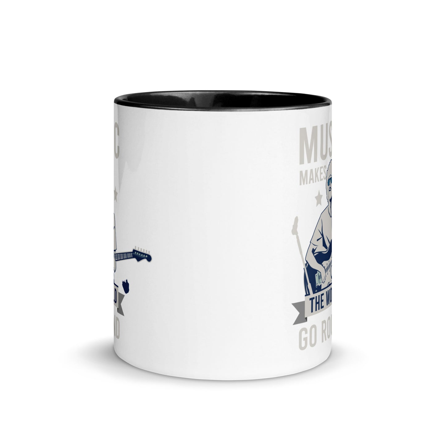 Music Makes The World Go Round Color Mug