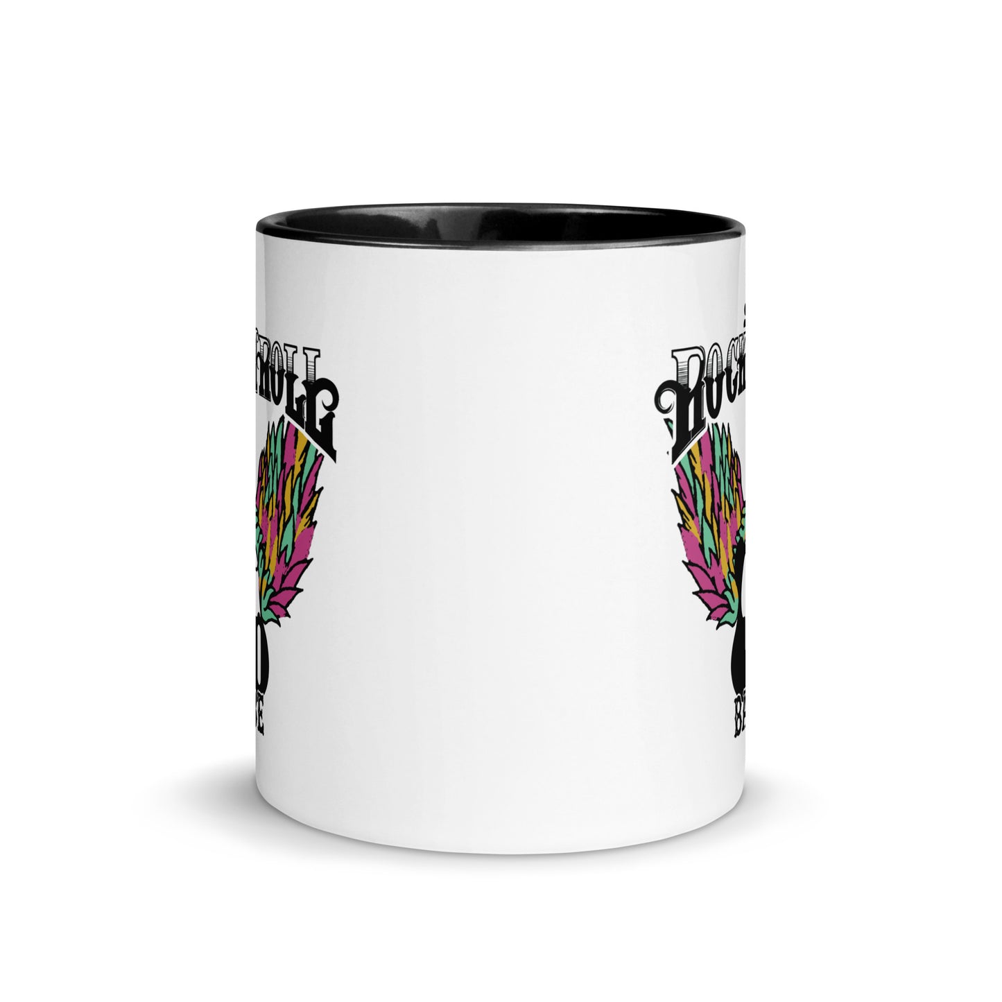 Rock and Roll Babe Wings Color Mug