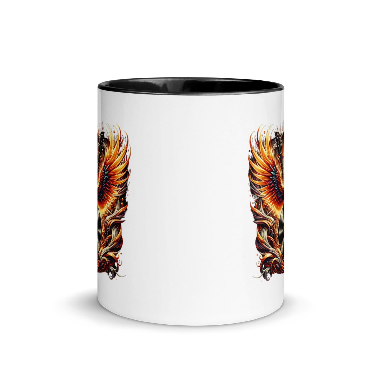 Guitar Eagle Flame Color Mug