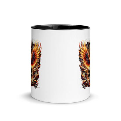 Guitar Eagle Flame Color Mug