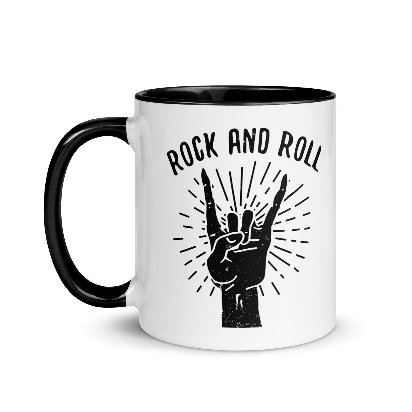Rock and Roll Hand Color Mug