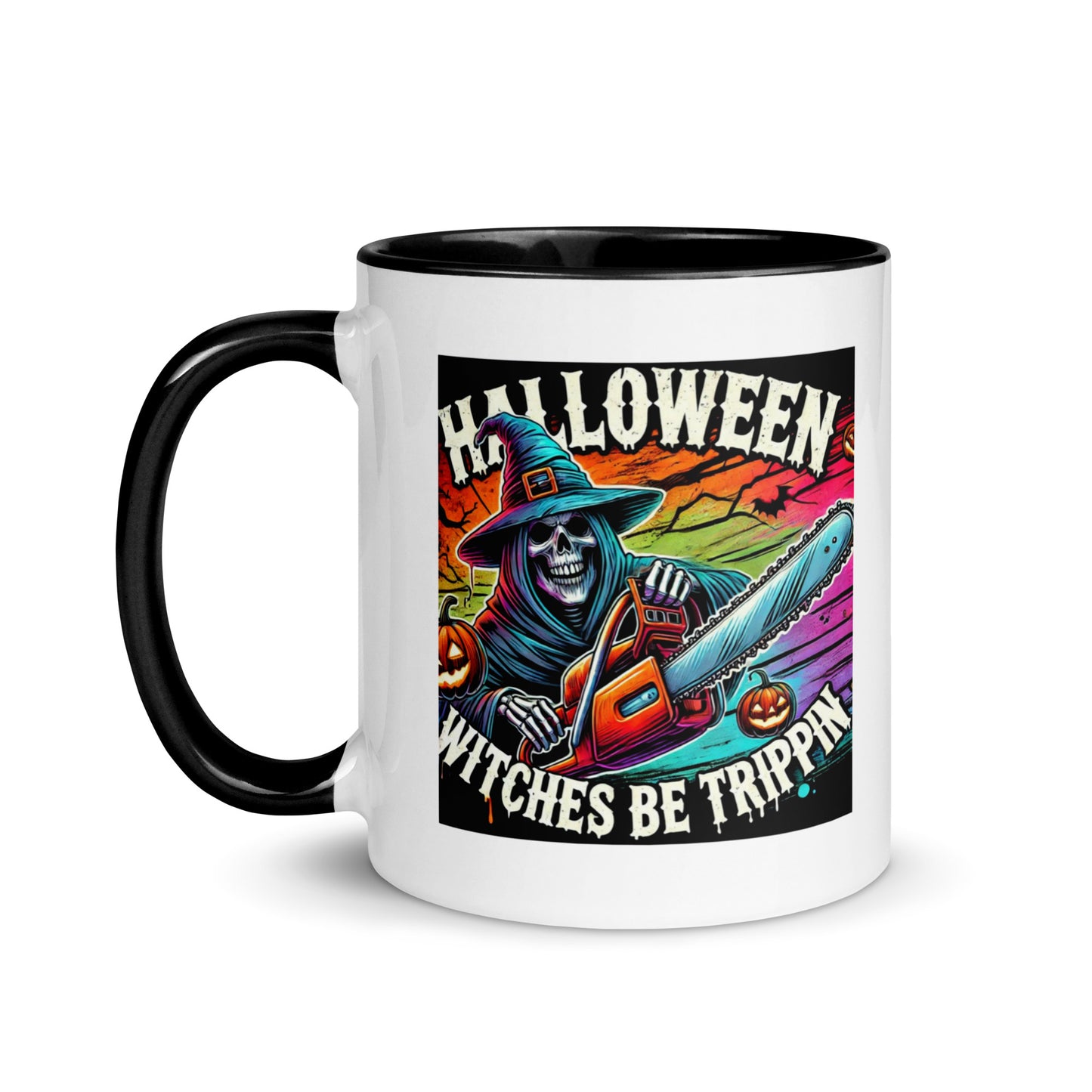 Spooky Chainsaw Color Mug